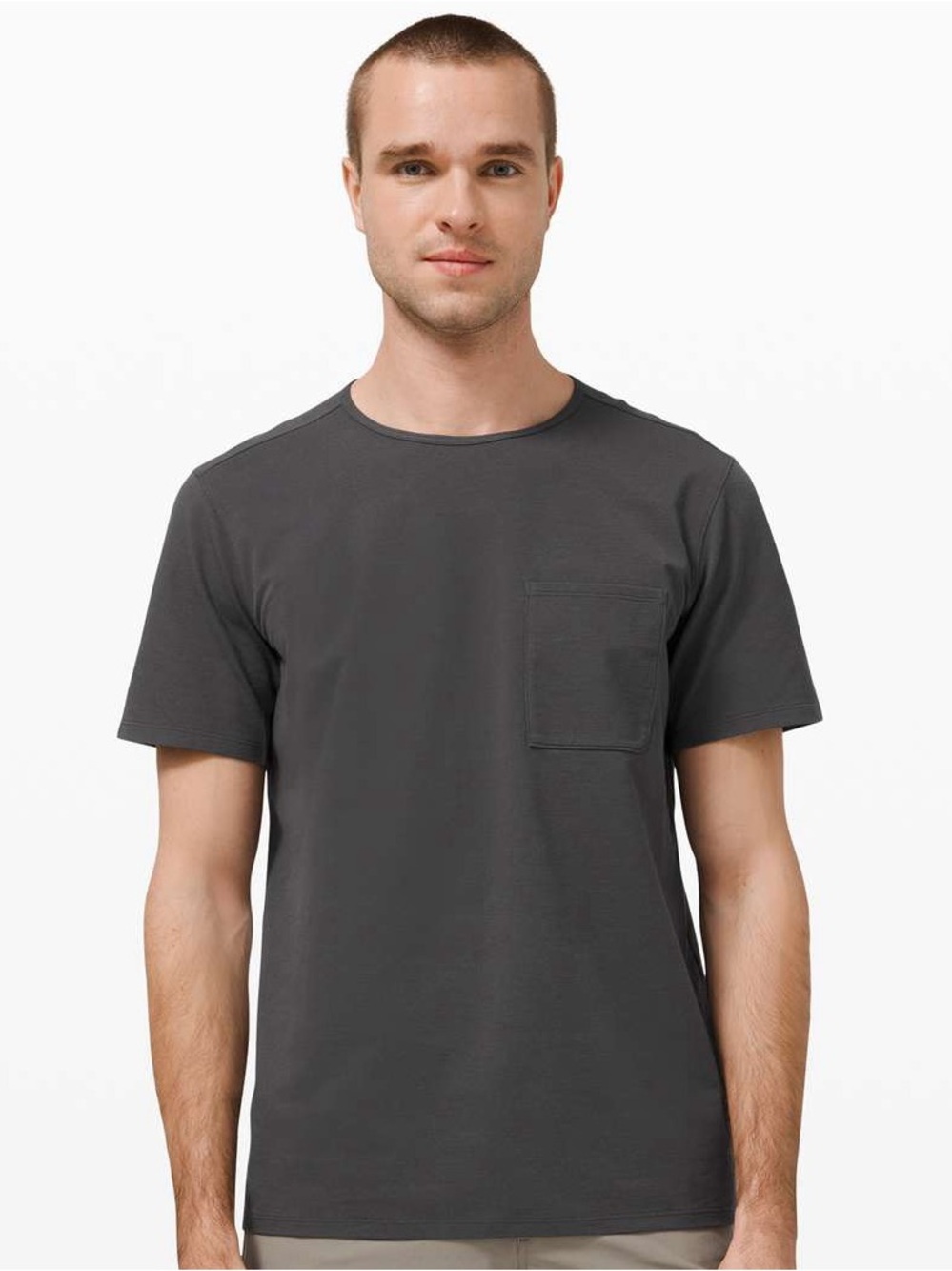Lululemon Chest Pocket Relaxed Fit Tee
Graphite Grey size XXL